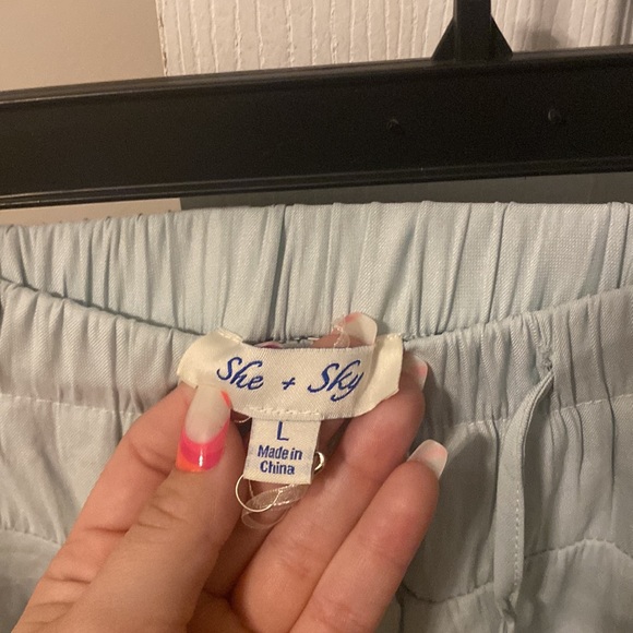 Breezy Mint Blue Skort - Picture 4 of 5